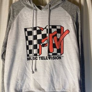 Young Women’s (junior) size large retro MTV hoody